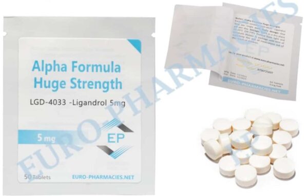 Extra sterke (Ligandrol LGD4033) 5 mg tabletten, 50 stuks. Verkrijgbaar bij Euro Pharmacies in de EU.