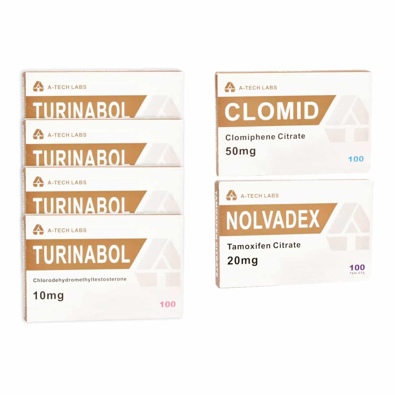 TURINABOL + BESCHERMING + PCT (8 WEKEN) A Tech Labs