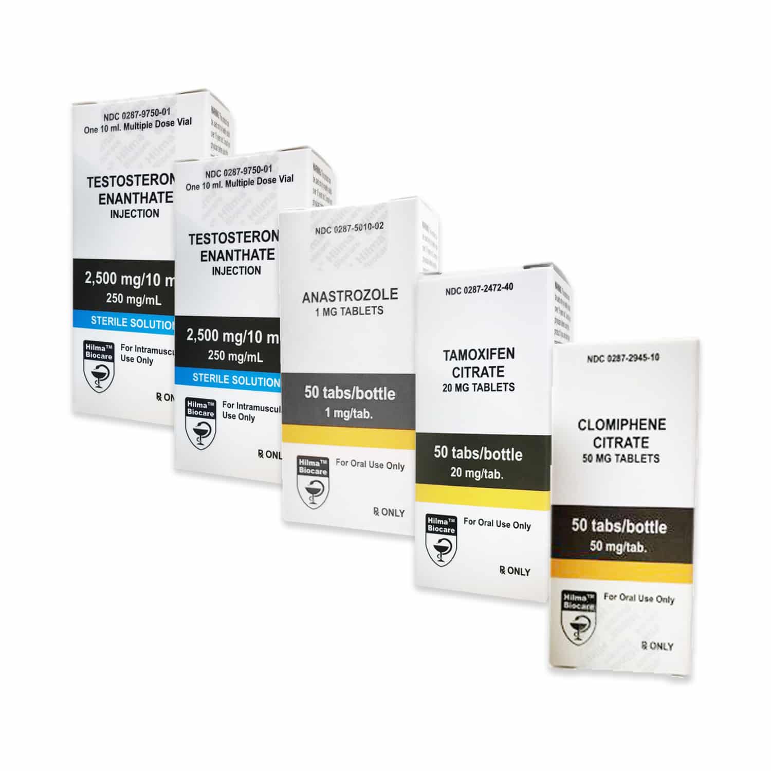 PACK MASS (INJECTIE) ENANTHATE 250 + BESCHERMING + PCT (8 WEKEN) Hilma