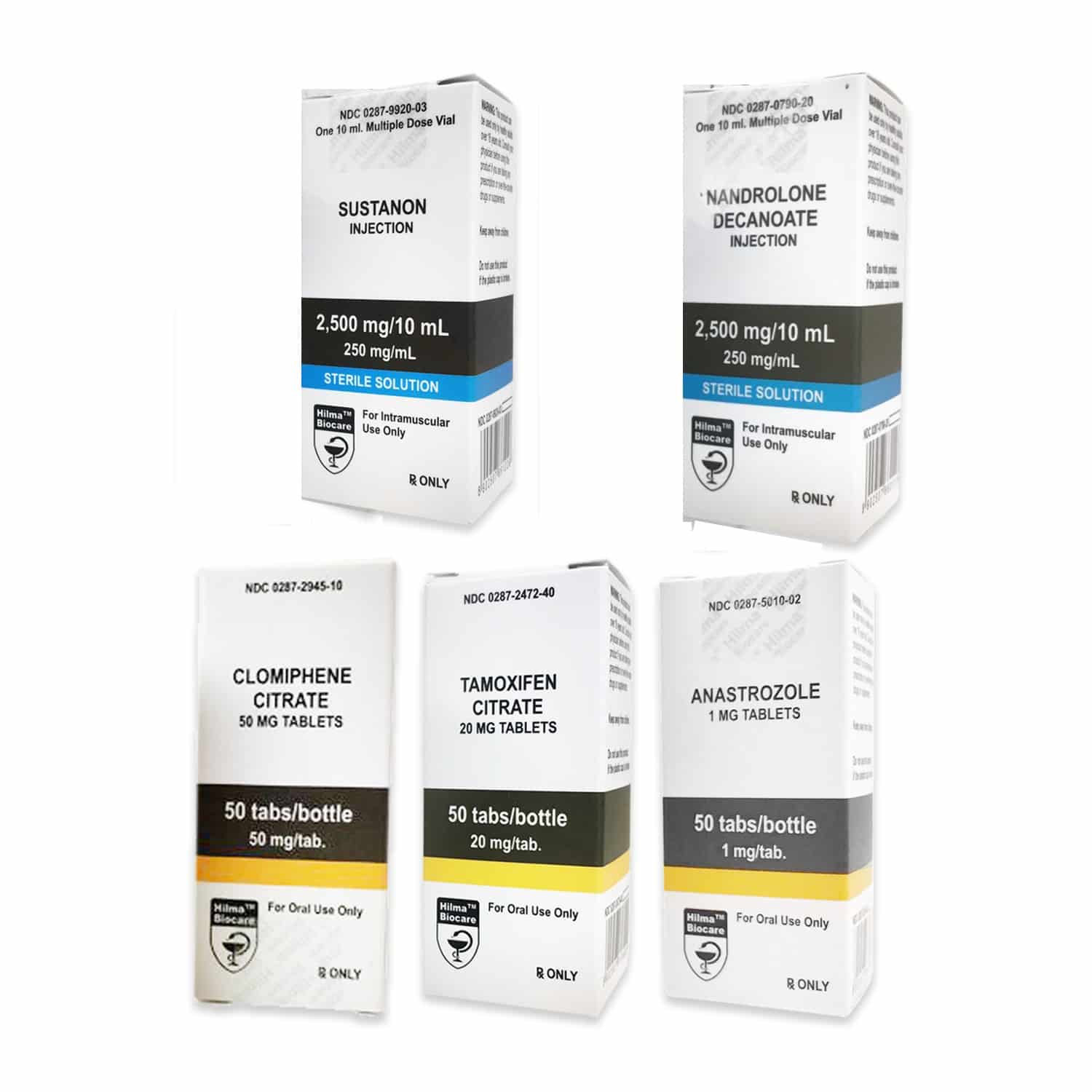 PACK MASS LEVEL I (INJECTIE) SUSTANON 250 + DECA 250 + PCT (8 WEKEN) Hilma