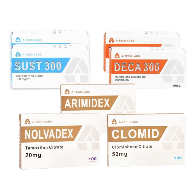 PACK MASS LEVEL II (INJECTIE) A TECH LABS SUSTA + DECA + PCT (8 WEKEN)