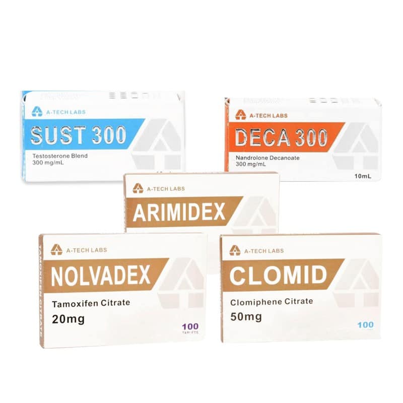 PACK MASS LEVEL (INJECTIE) A TECH LABS SUSTA + DECA + PCT (8 WEKEN)