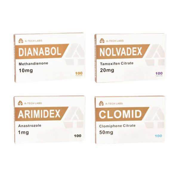 MASSPAKKET (ORAAL) A TECH LABS DIANABOL + PCT (4 WEKEN)