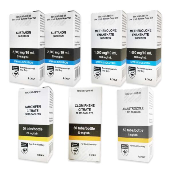 PACK MUSCLE SEC LEVEL II (INJECTIE) HILMA SUSTANON + PRIMOBOLAN + PCT (8 WEKEN)