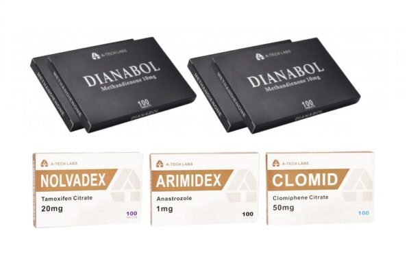 Pakket voor bulken met Beligas Pharma Dianabol 8 weken