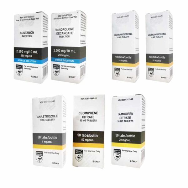 Mass Gain Pack (INJECTIE) SUSTANON + DECA + DIANABOL (8 weken) Hilma