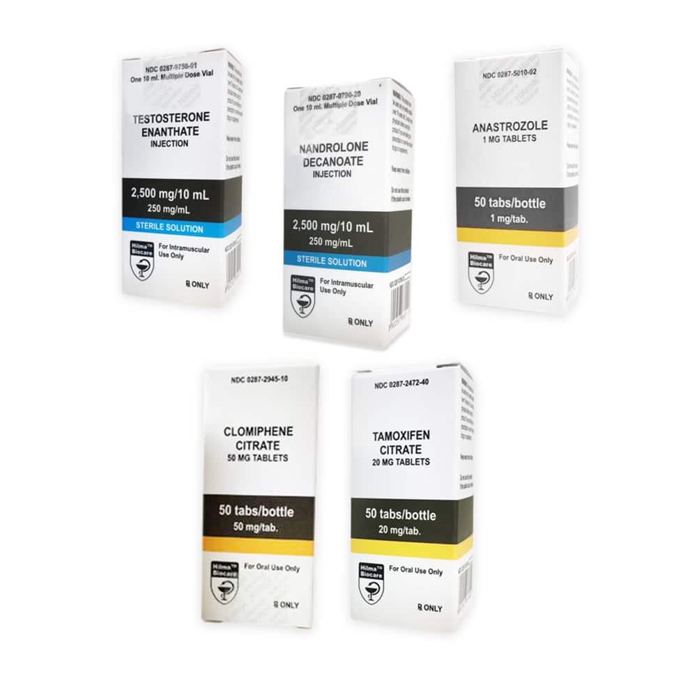 Mass Gain Pack (INJECTIE) Enanthate 250 + DECA (8 weken) Hilma