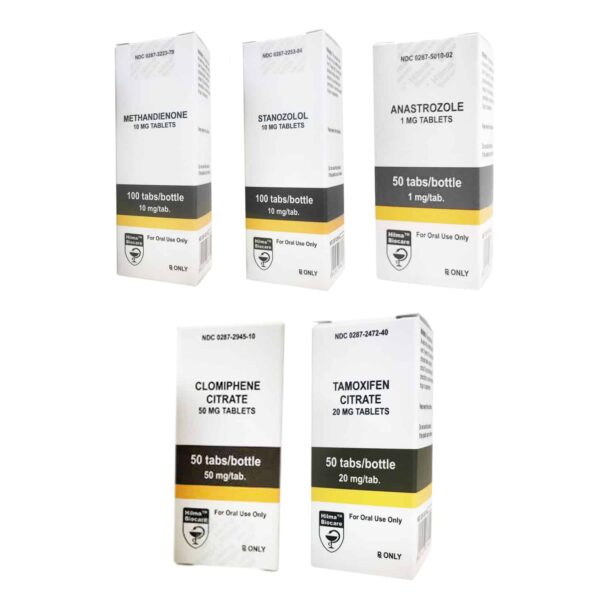 Hilma Lean Muscle Gain Pack: Orale steroïden Dianabol + Winstrol (4 weken)