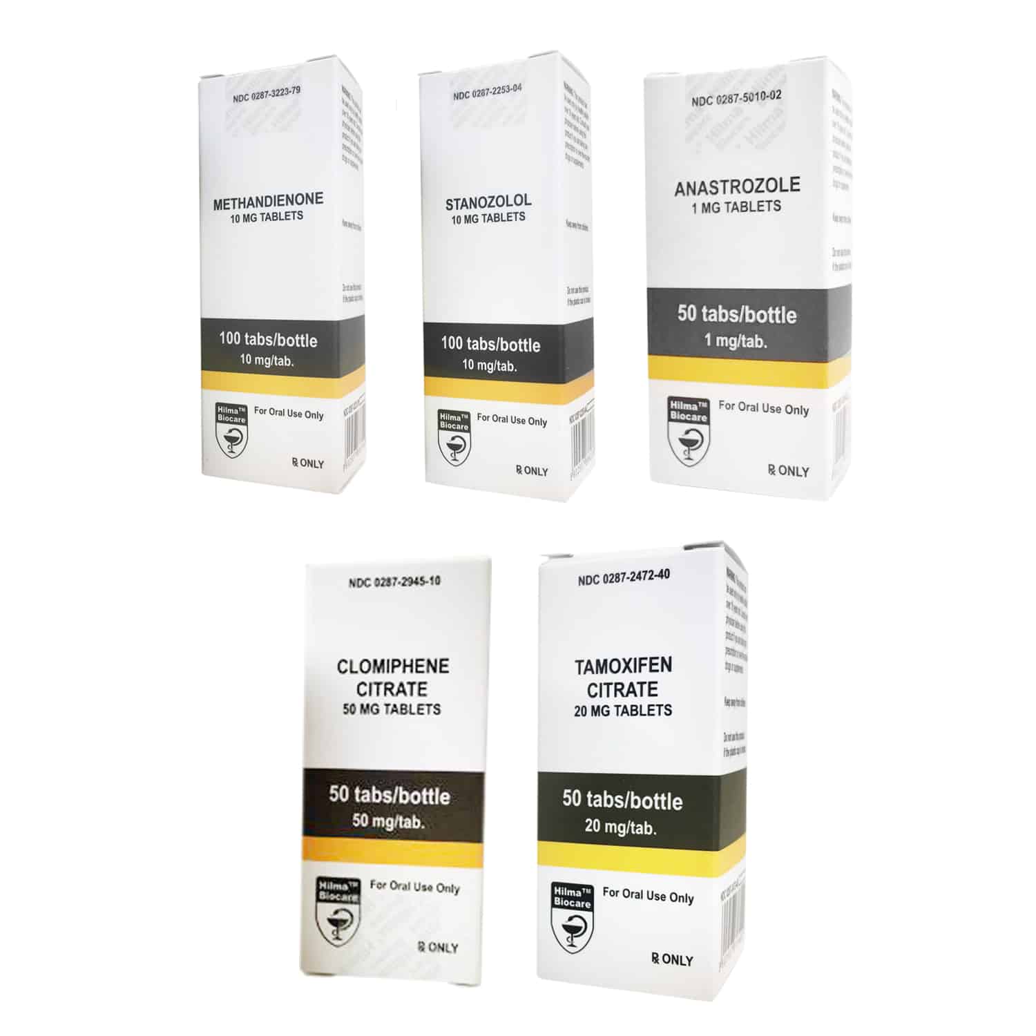 Hilma Lean Muscle Gain Pack: Orale steroïden Dianabol + Winstrol (4 weken)