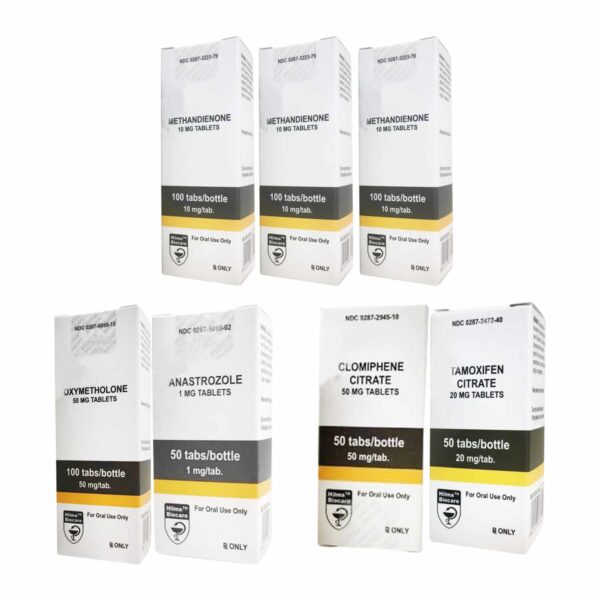 Ultiem pakket voor spiermassaopbouw: Dianabol + Anadrol orale steroïden (8 weken) Hilma