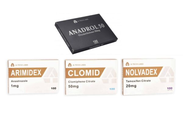 Anadrol Oxymetholone orale steroïde voor spiergroei, kuur van 4 weken, A Tech Labs 1