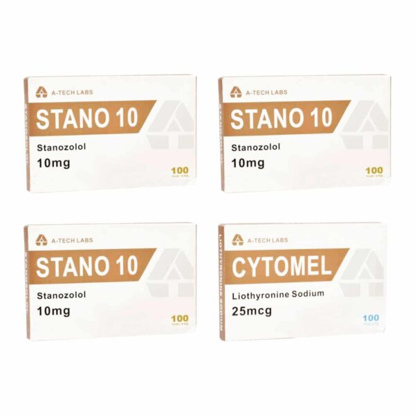 Stanozolol T3 Cytomel Dry Pack Orale Steroïden 8 weken A Tech Labs 1