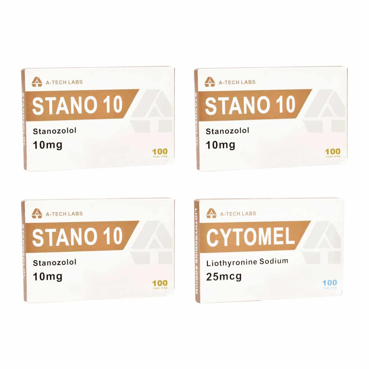 Stanozolol T3 Cytomel Dry Pack Orale Steroïden 8 weken A Tech Labs 1