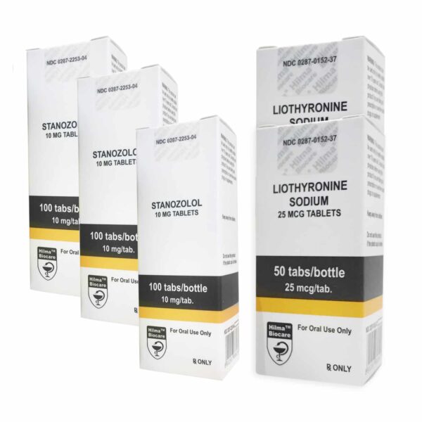 Hilma Stanozolol + T3 Cytomel Orale Steroïden Droogpak (8 weken)