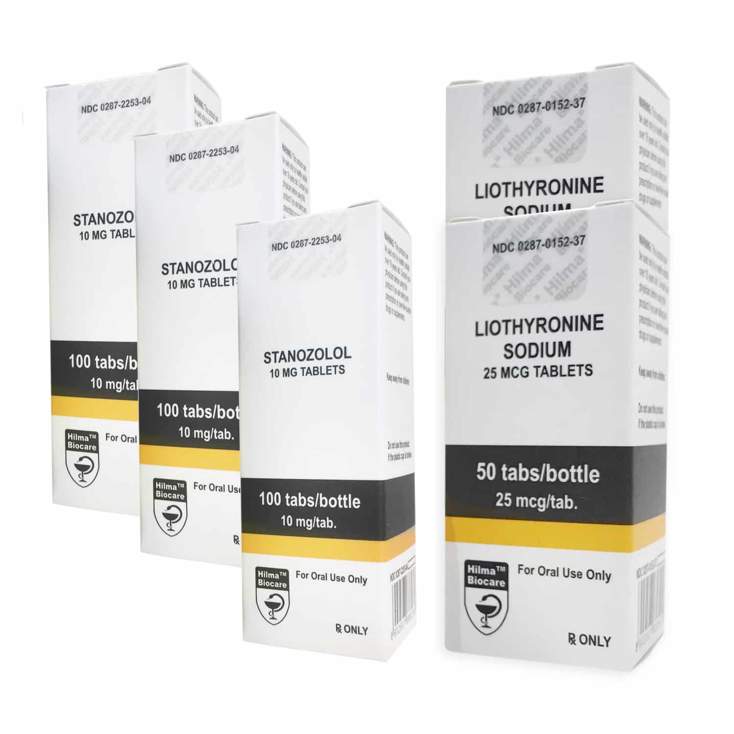 Hilma Stanozolol + T3 Cytomel Orale Steroïden Droogpak (8 weken)
