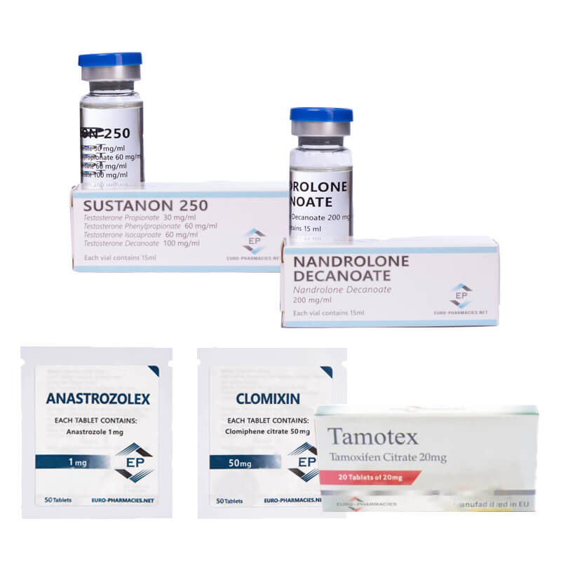 NIVEAU I (INJECTIE) Massa-toenamepakket: SUSTANON 250 + DECA 250 (8 weken) Euro Pharmacies