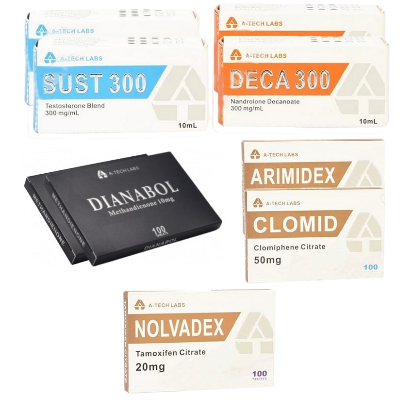 PAKKET 2 CYCLE MASS GAIN SUSTANON DECA DURABOLIN DIANABOL A Tech