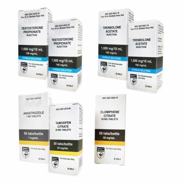 Hilma Lean Muscle Gain Pack: Testosteronpropionaat + Treenbergolonacetaat + PCT (6 weken)