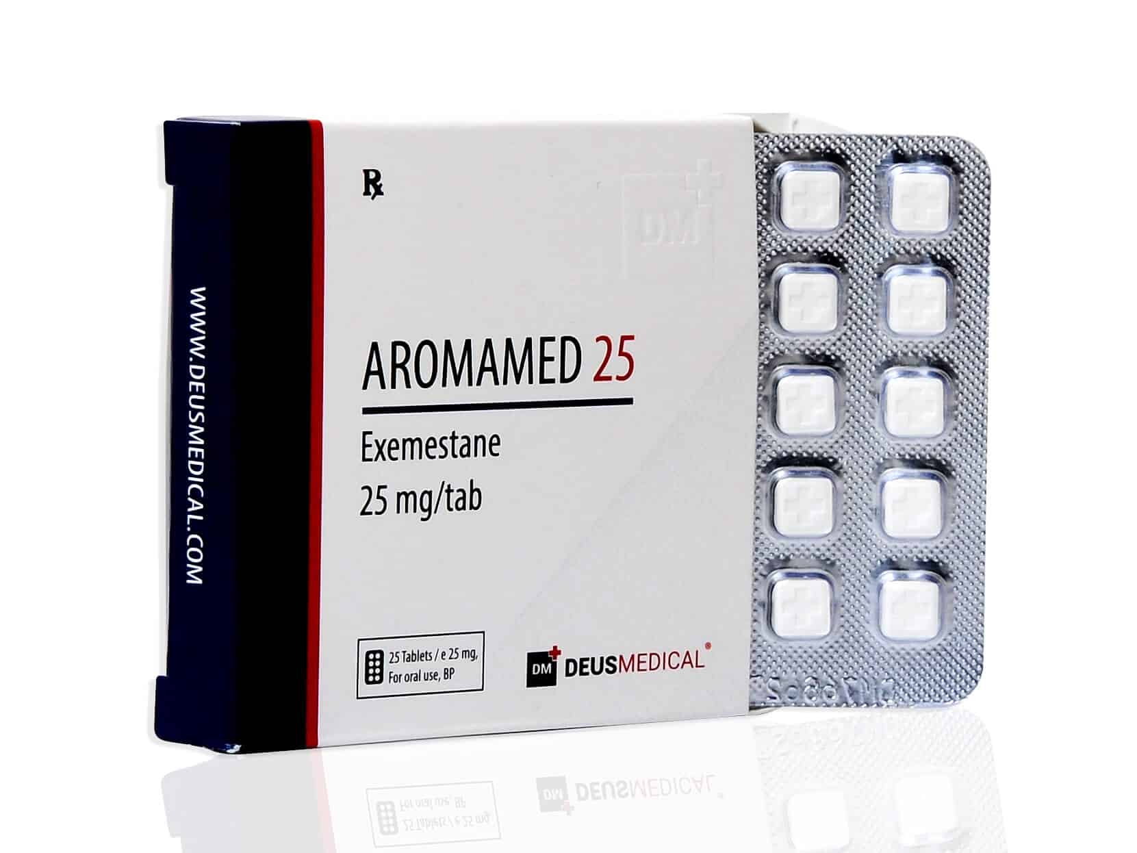 DEUSMEDICAL AROMAMED 25 VOORKANT + BLISTER