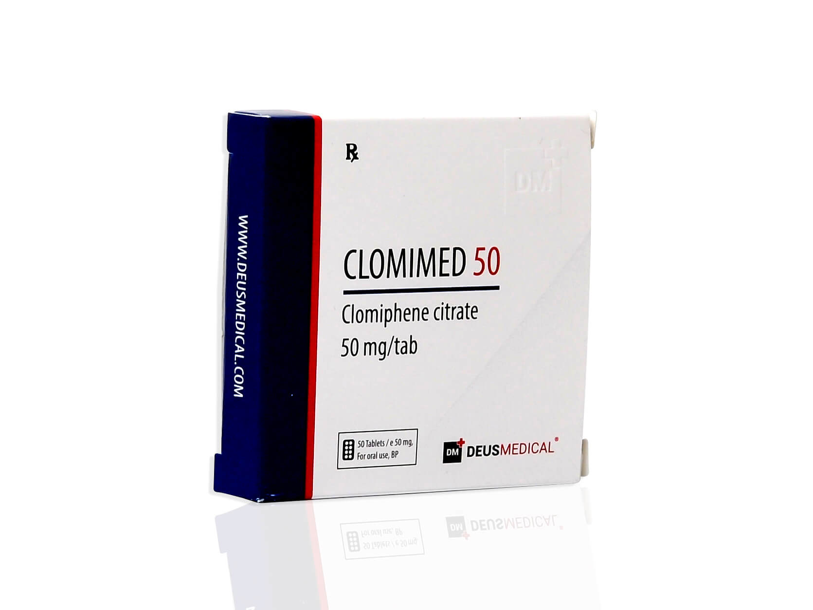 DEUSMEDICAL CLOMIMED 50 VOORKANT