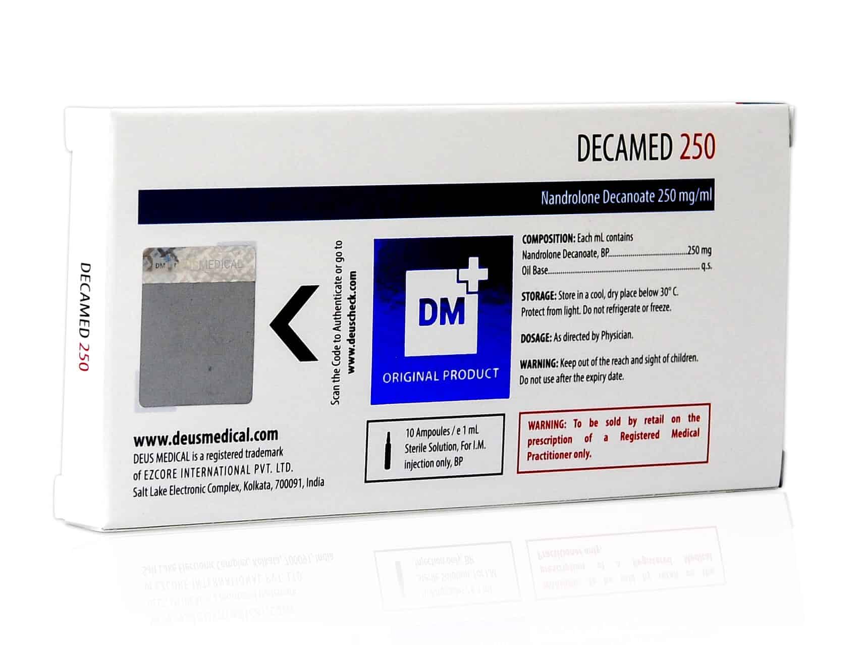 DEUSMEDICAL DECAMED 250 BACK