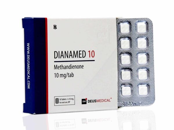 DEUSMEDICAL DIANAMED 10 VOORKANT + BLISTER