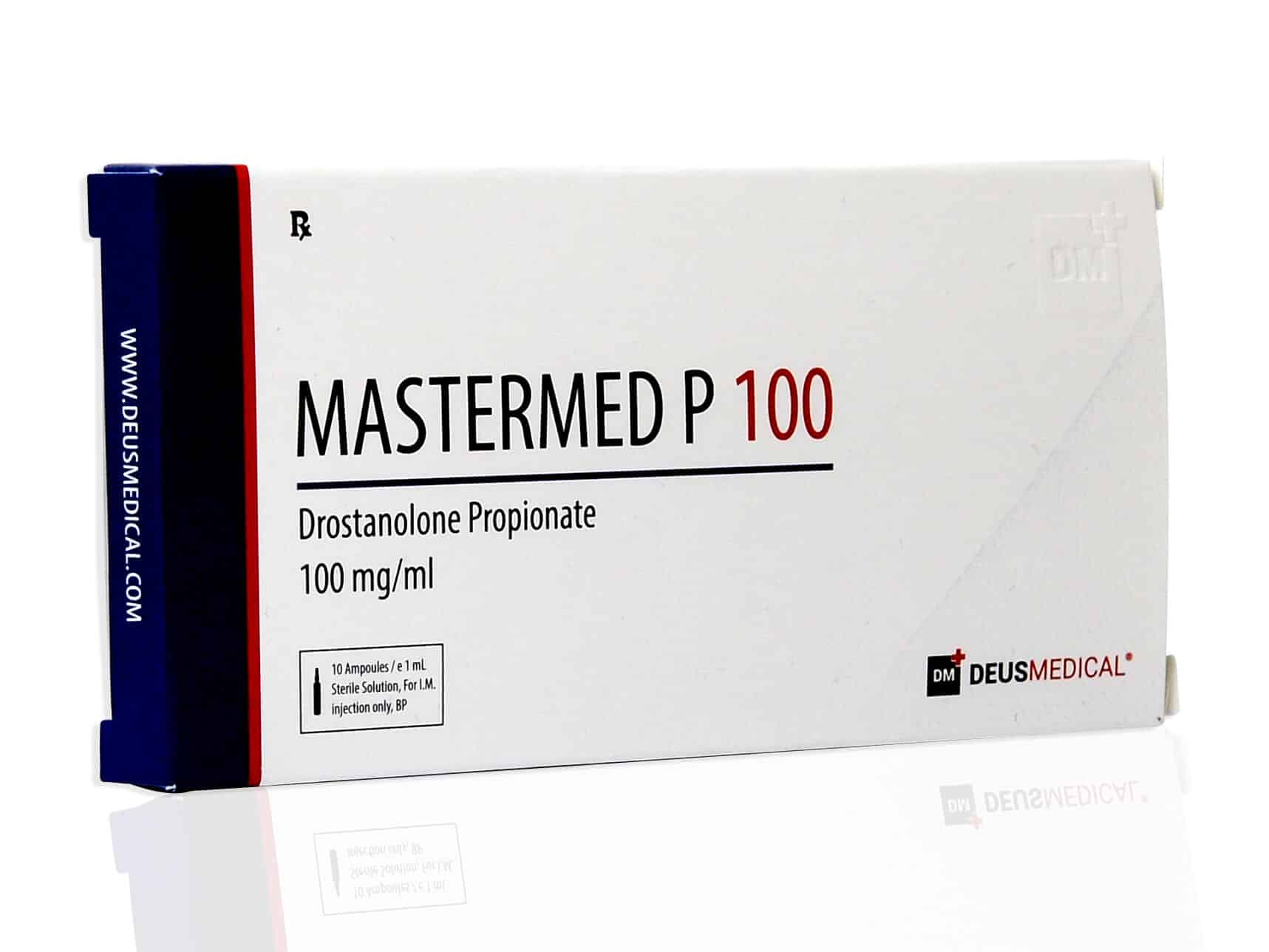 DEUSMEDICAL MASTERMED P 100 VOORKANT