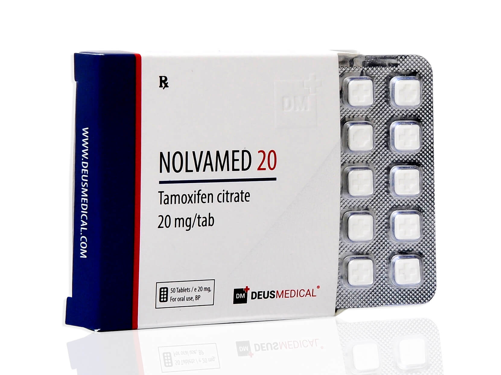 DEUSMEDICAL NOLVAMED 20 VOORKANT+BLISTER