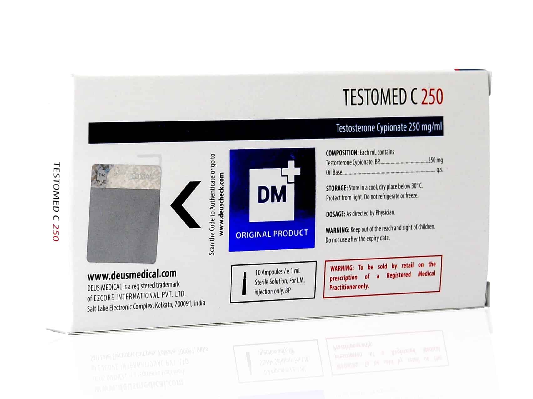 DEUSMEDICAL GETUIGT C 250 TERUG