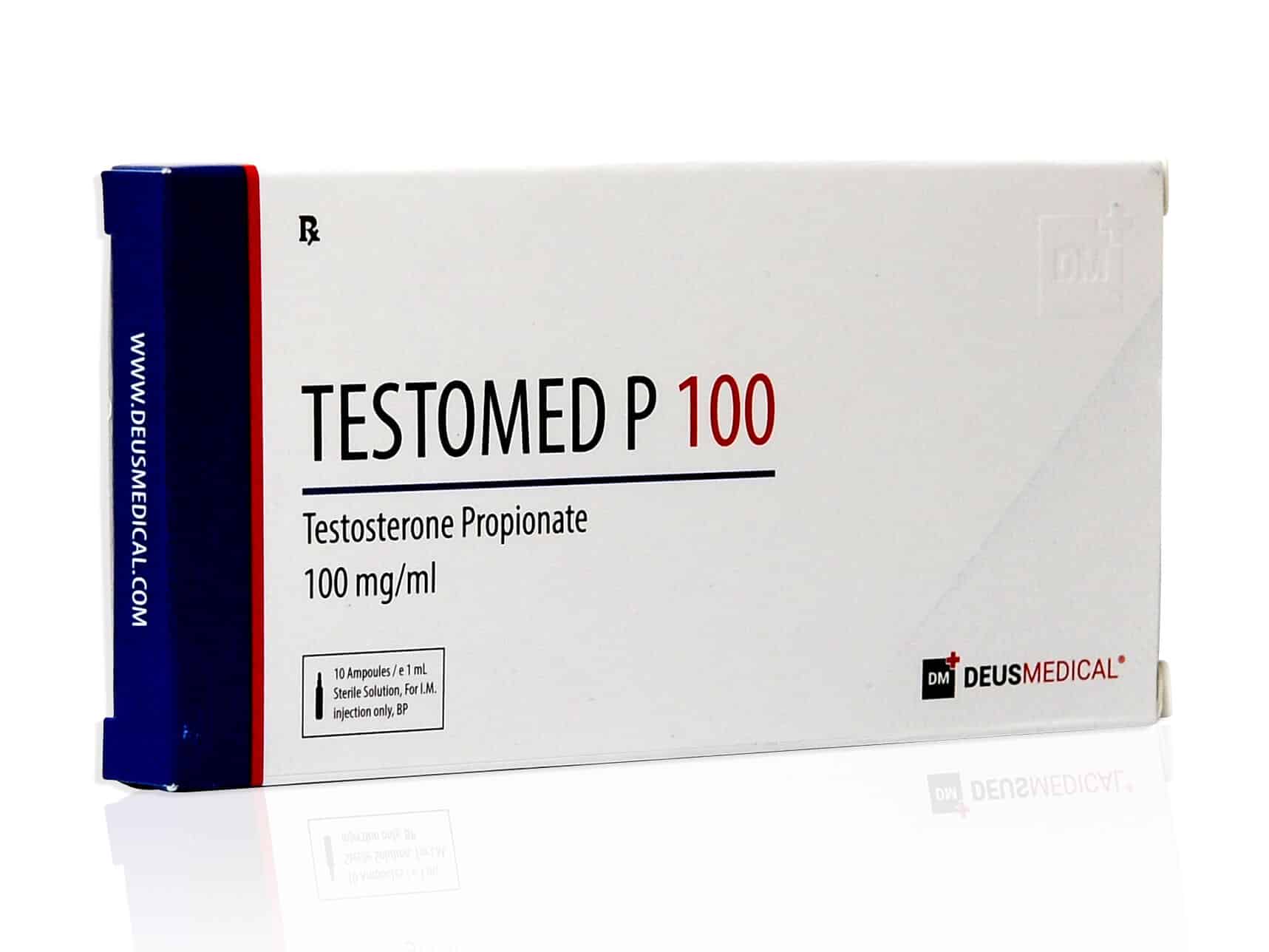 DEUSMEDICAL GETUIGT P 100 VOORKANT