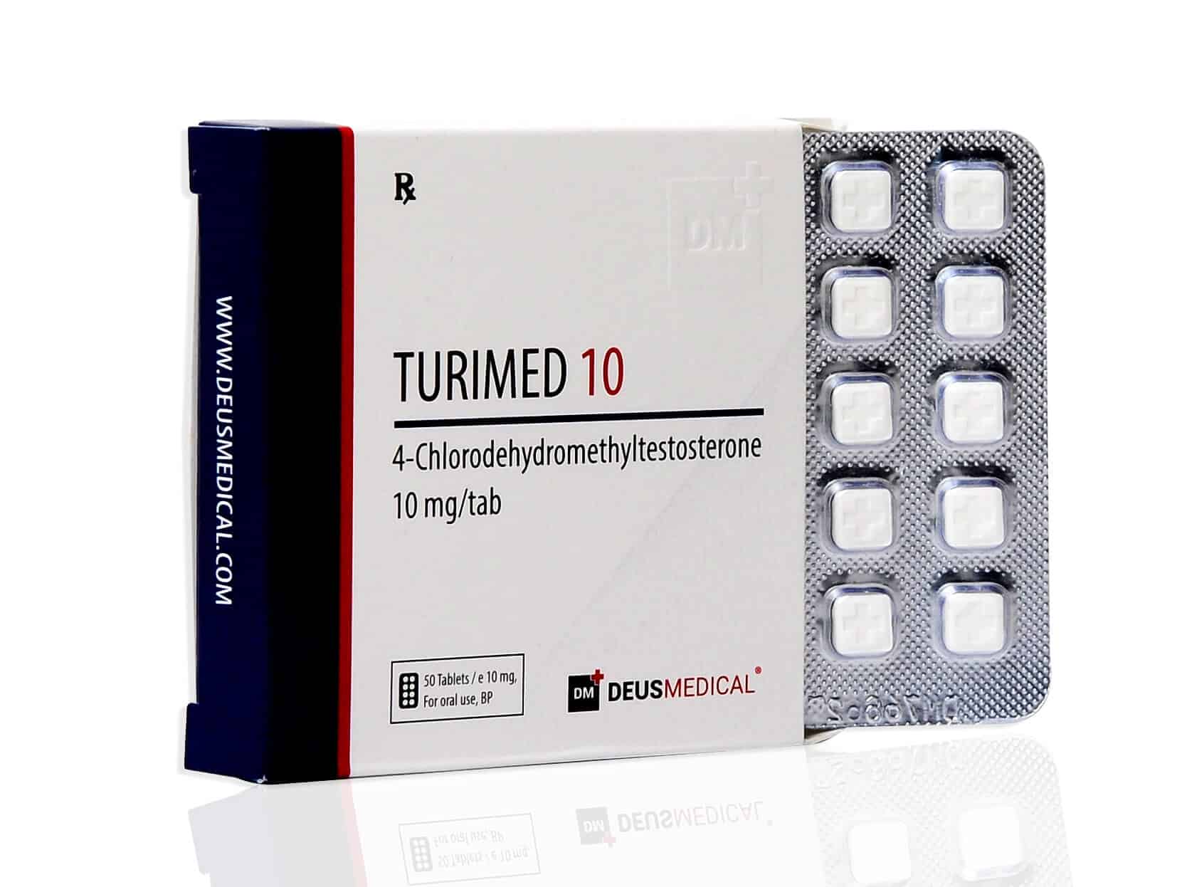 DEUSMEDICAL TURIMED 10 VOORKANT+BLISTER