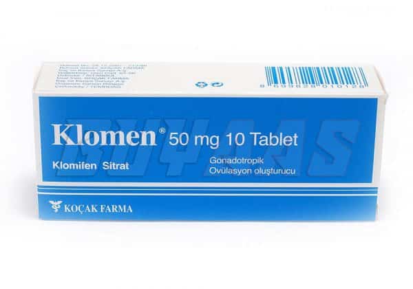 Klomen 50mg 10 tabletten Kocak