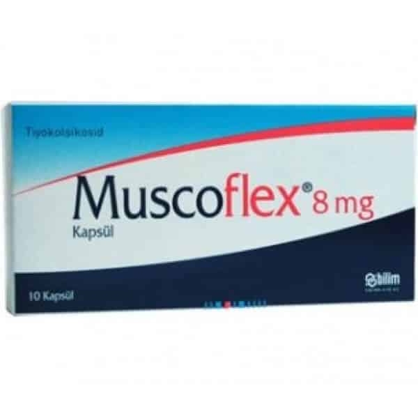 Muscoflex 8 mg 10 tabletten 600×600