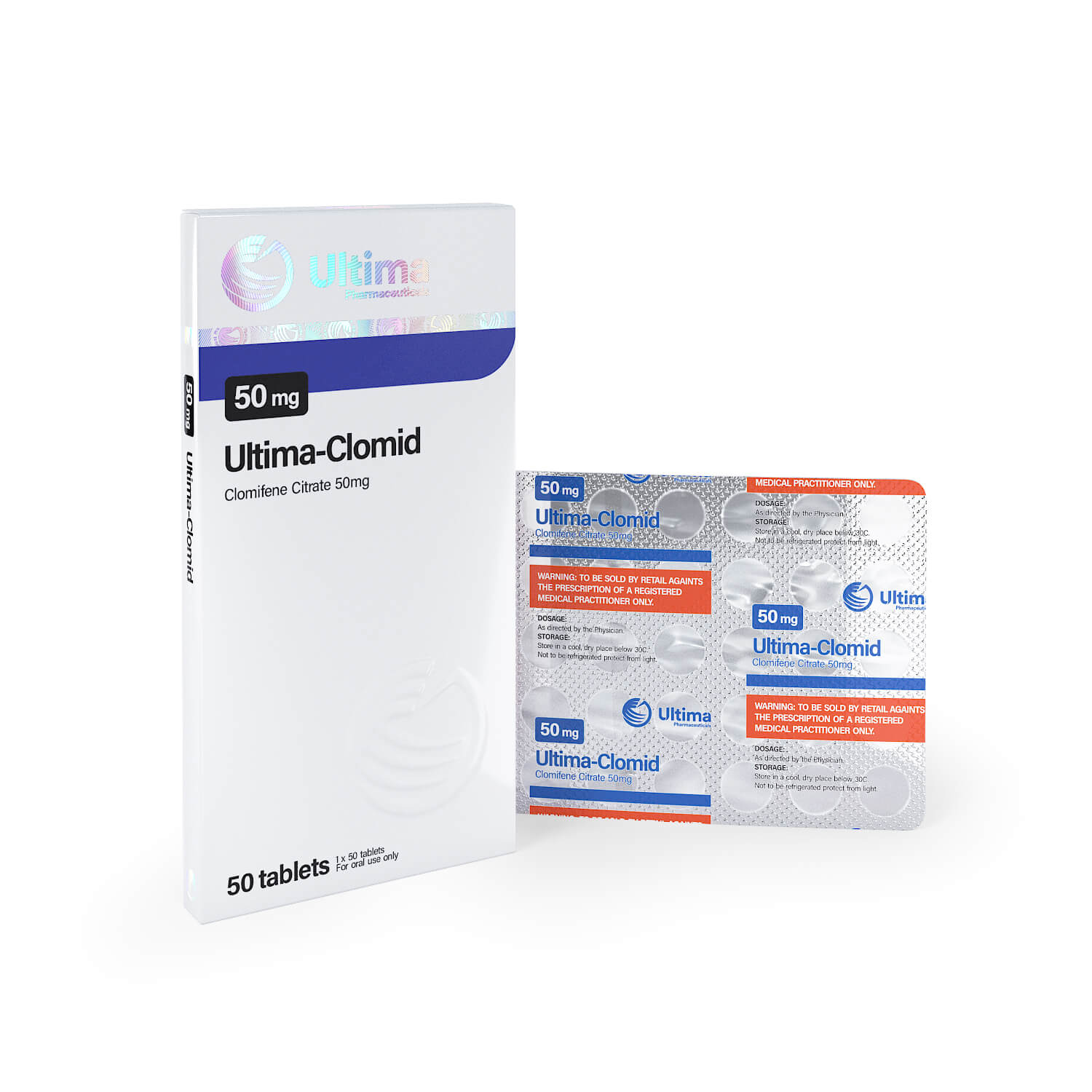 Ultima Clomid 50 pillen x 50 mg