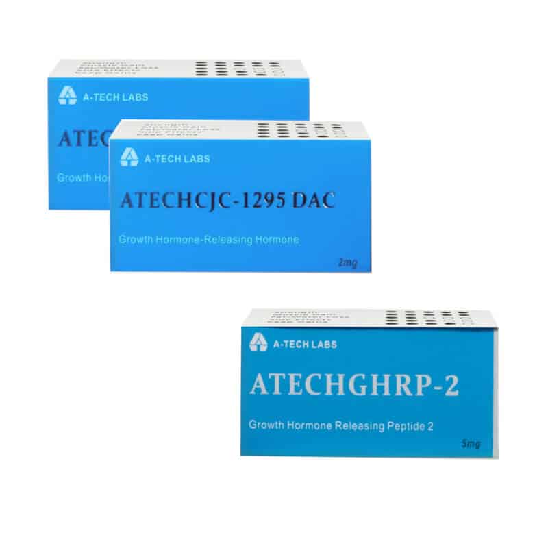 Peptidenpakket voor bulking, intermediair GHRP 2 CJC 1295 DAC 12 weken A Tech labs