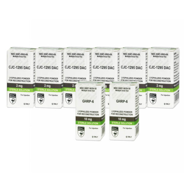 Peptidepakket voor gemiddelde spiergroei GHRP 6 CJC 1295 DAC Hilma Biocare (12 weken)