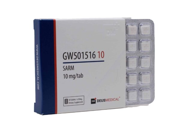 GW501516 10 SARMs 50 tabletten van 10 mg DEUS MEDICAL