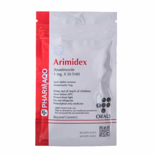 Arimidex 1 mg x 50 Anastrozole 1 mg tablet 50 tabletten Pharmaqo Labs €43