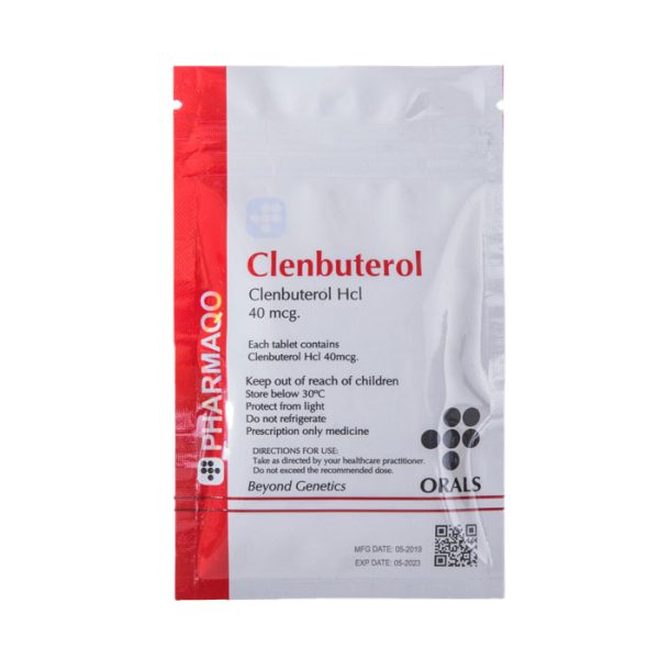 Clenbuterol 40mcg x 100 Clenbuterol 40mcg tabletten 100 tabletten Pharmaqo Labs €47