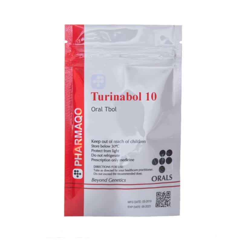 Pharmaqo Labs Turinabol 10mg steroïden UK winkel