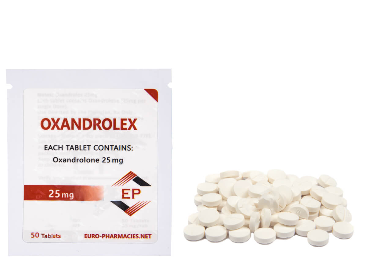 OXANDROLEX WIT 25 mg