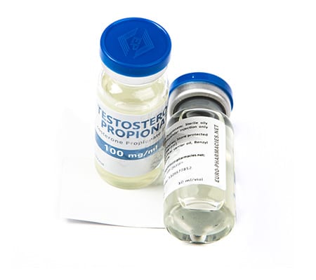 Testosteronpropionaat 10 ml verkrijgbaar via Europese apotheken.