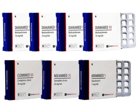 2 Bulking Pack Oral 6 weken Dianabol Bescherming PCT Deus Medical 463×348