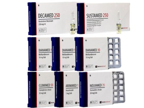Klassiek Mass Gain Pakket 8 weken Sustanon Deca Dianabol Bescherming PCT Deus Medical 463×348