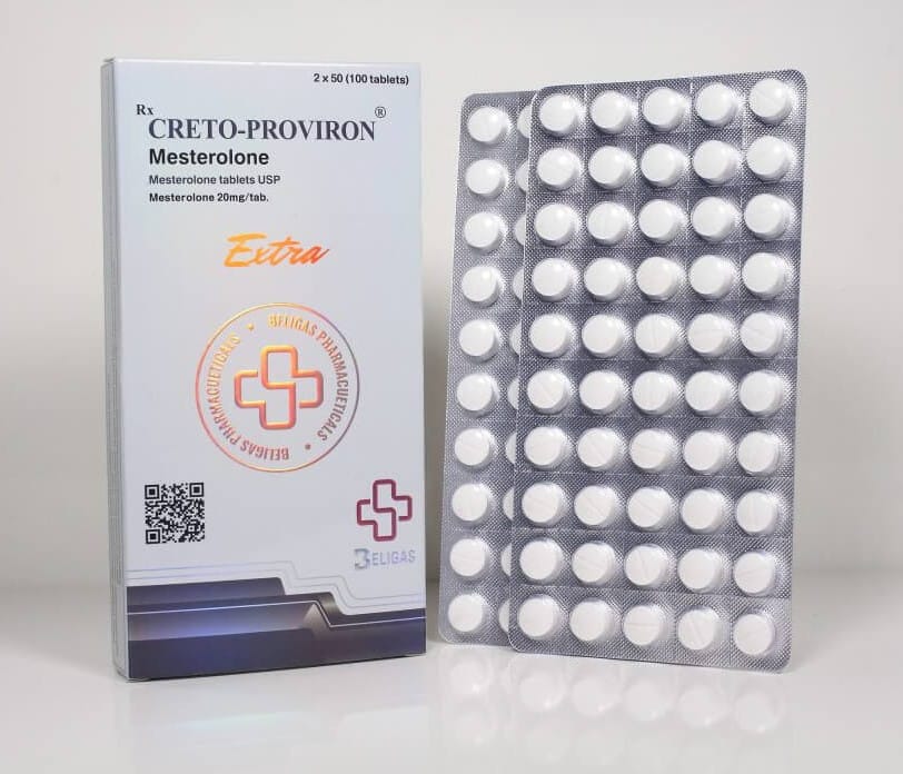 Creto proviron 20MG 100tabs Beligas (internationaal)