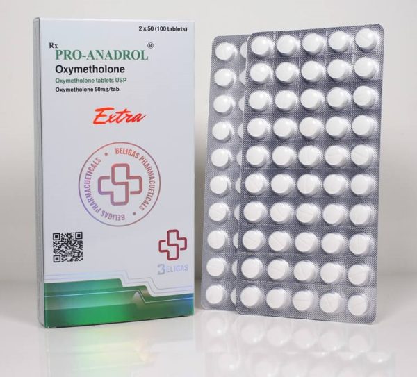 Pro Anadrol (50mg 100 tabletten) Beligas (internationaal)