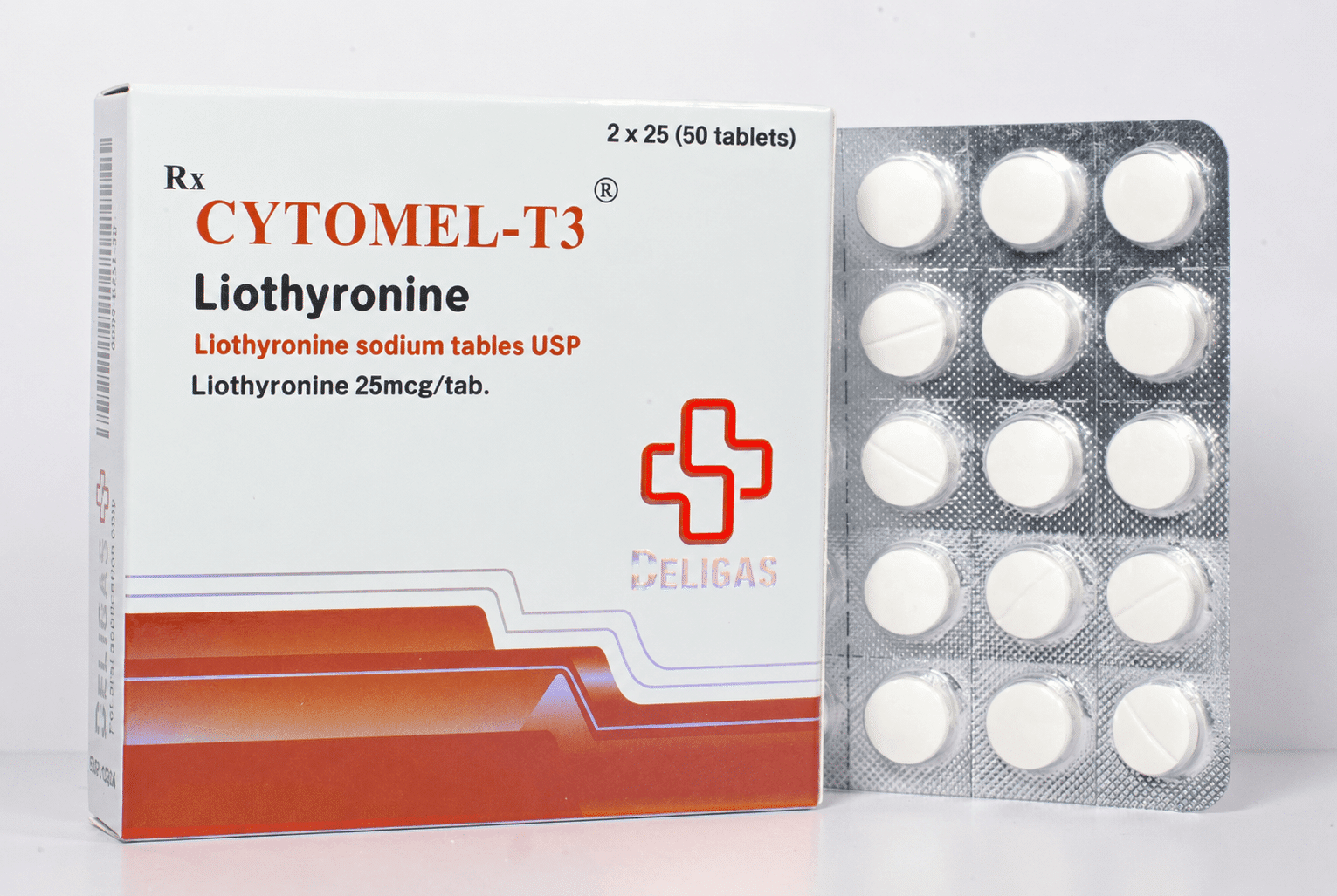 Cytolmel T3 (25mcg) - Beligas (internationaal)