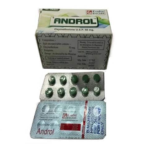 Anadrol 50 mg (10 pillen) Evolve Biolabs