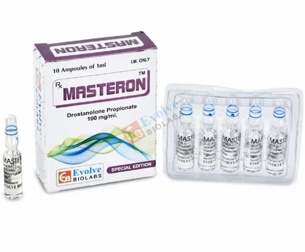 Masteron-injectie. (Drostanolonepropionaat 100 mg/ml) (10 ampullen van 1 ml) - Evolve Biolabs