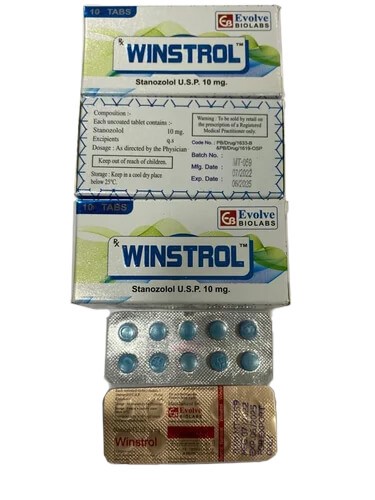 Winstrol (Stanozolol) oraal 10 mg Evolve Biolabs